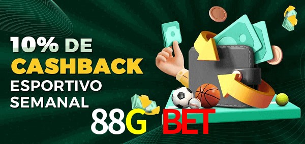 10% de bônus de cashback na 88G Bet