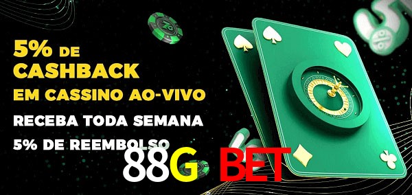 Promoções do cassino ao Vivo 88G Bet